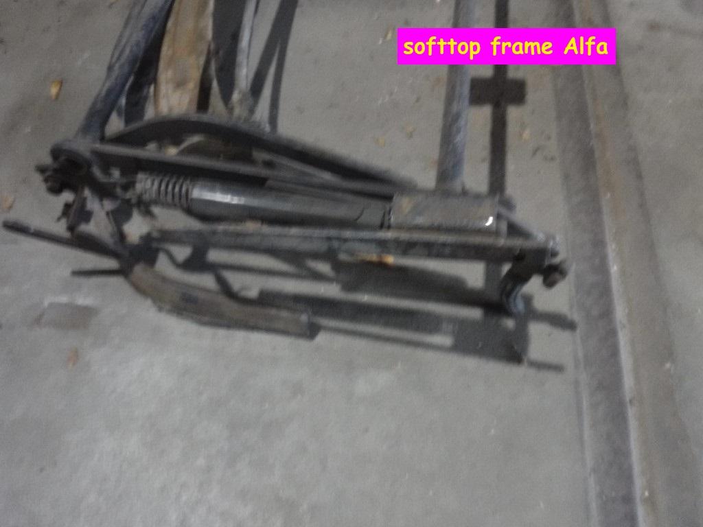 several parts Softtop frames