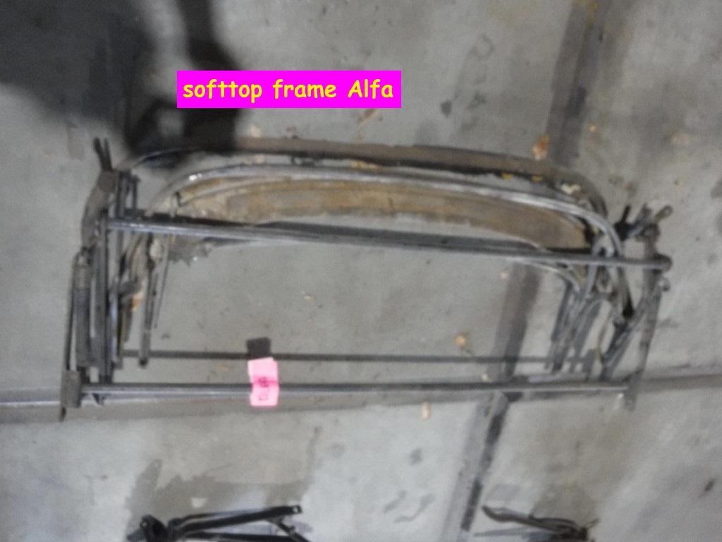 several parts Softtop frames