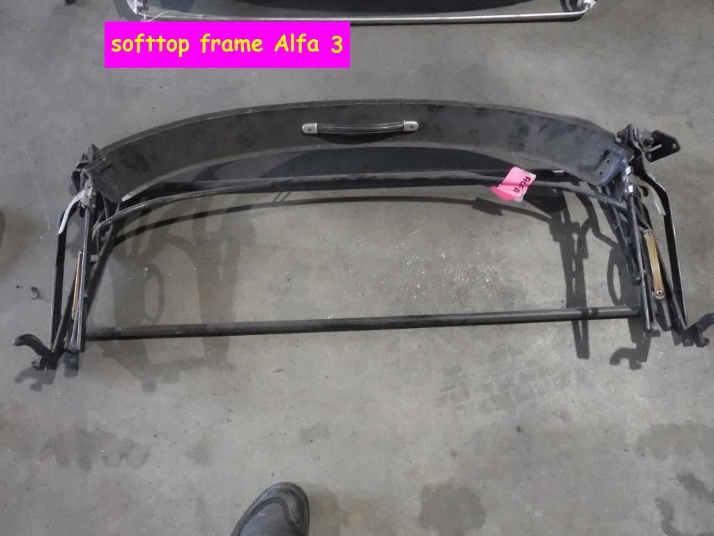 several parts Softtop frames