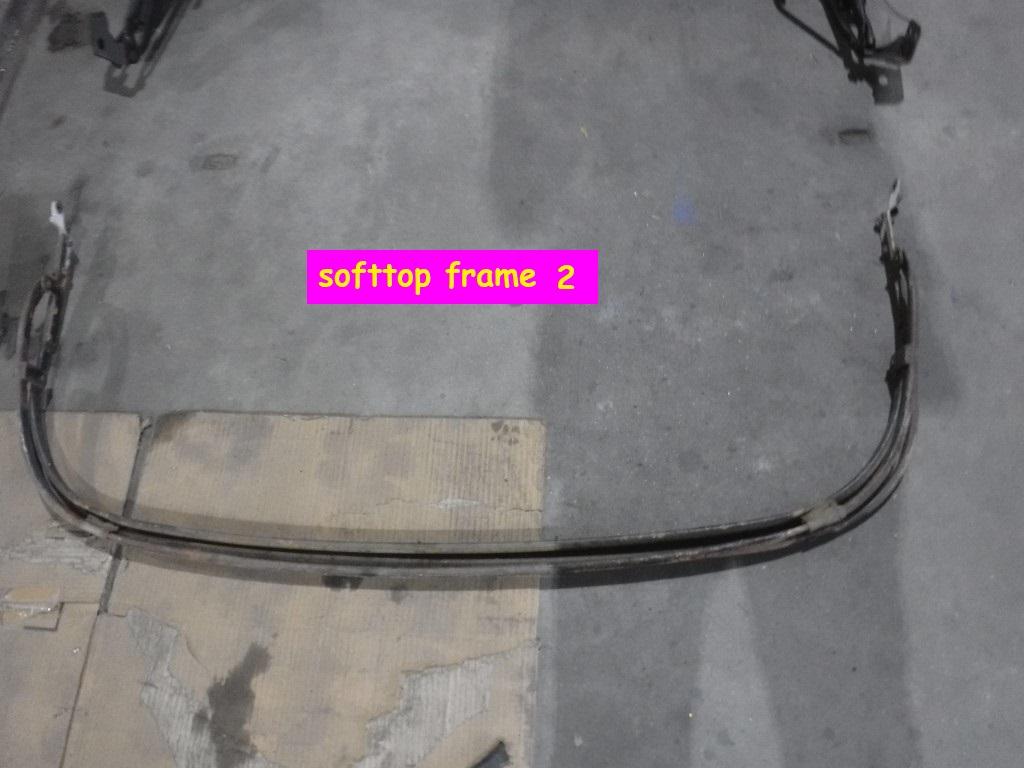 several parts Softtop frames