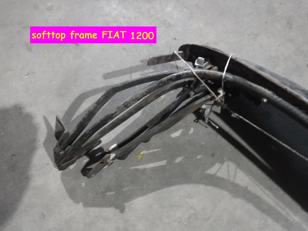 several parts Softtop frames