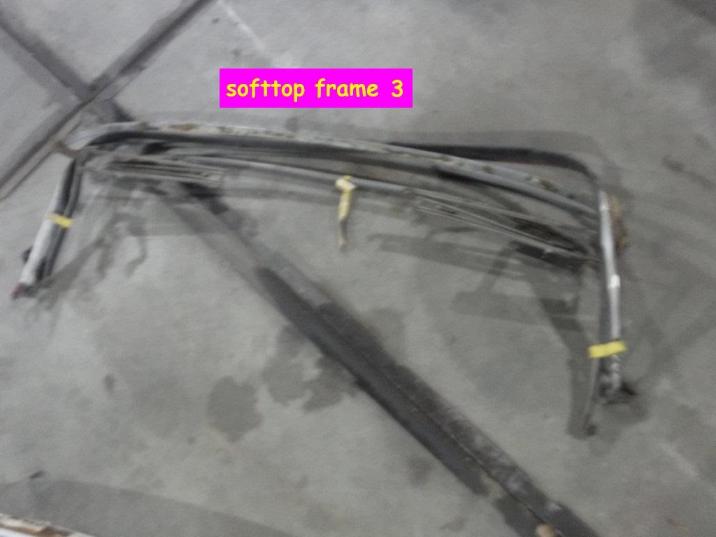 several parts Softtop frames