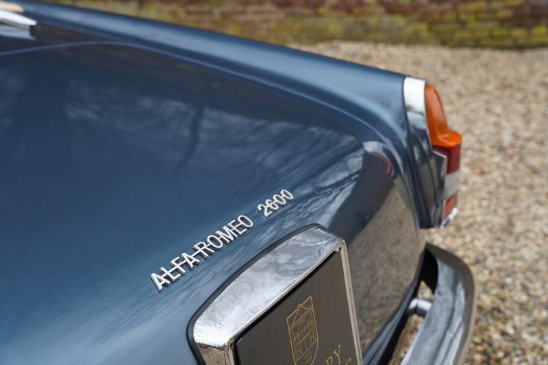 1962 Alfa Romeo Spider 2600 Touring