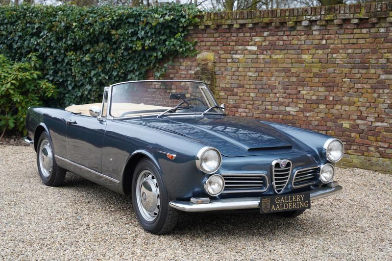 1962 Alfa Romeo Spider 2600 Touring