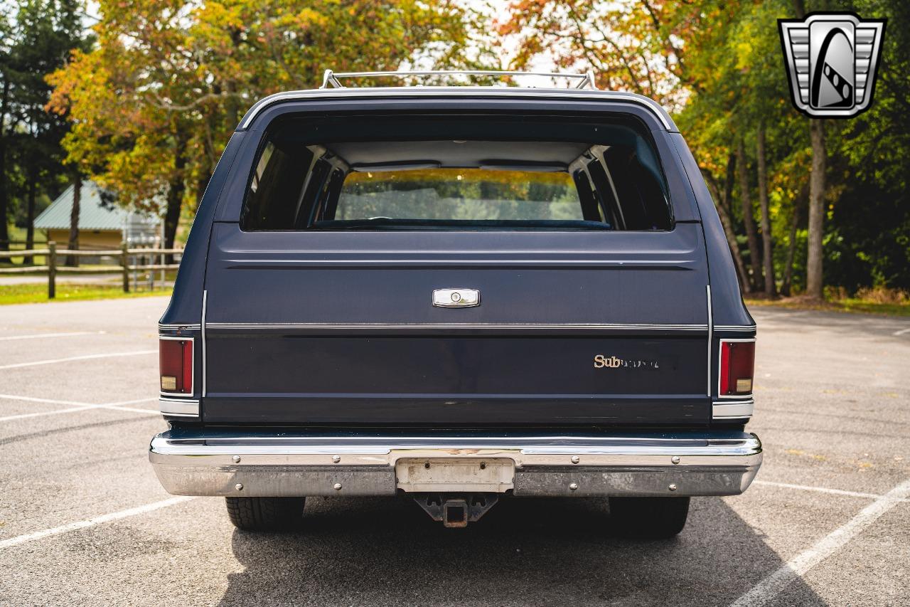 1985 Chevrolet C10 Suburban