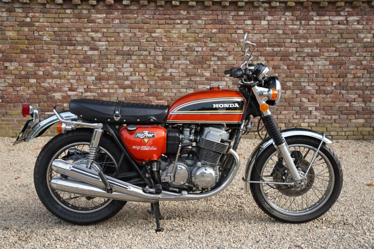 1977 Honda CB 750 Four Only 13.000 Km original from new, original condition, stunning