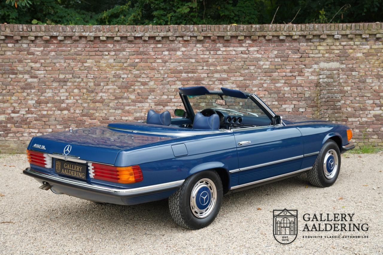 1974 Mercedes - Benz SL 450 Triple blue