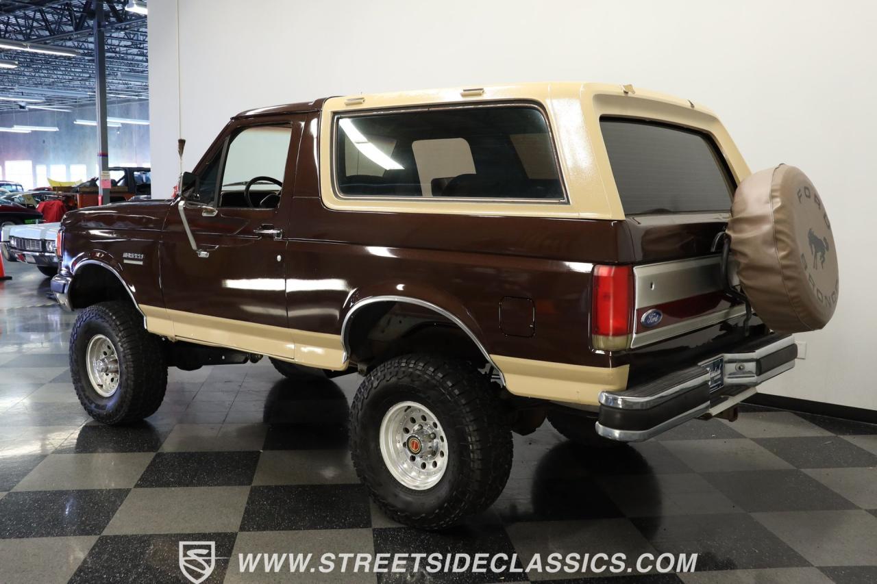 1991 Ford Bronco 4X4 Eddie Bauer