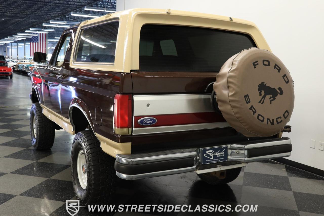 1991 Ford Bronco 4X4 Eddie Bauer