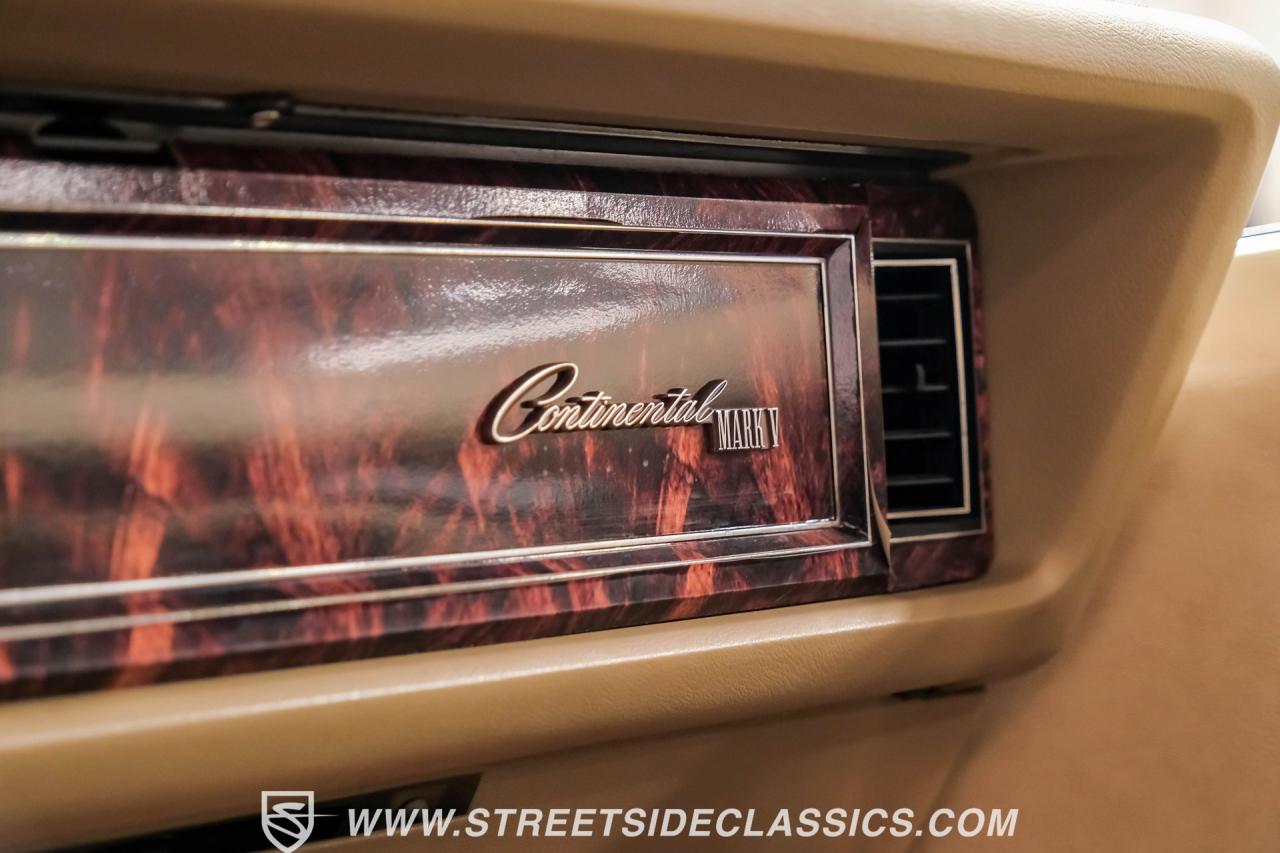 1979 Lincoln Continental Mark V Cartier Edition