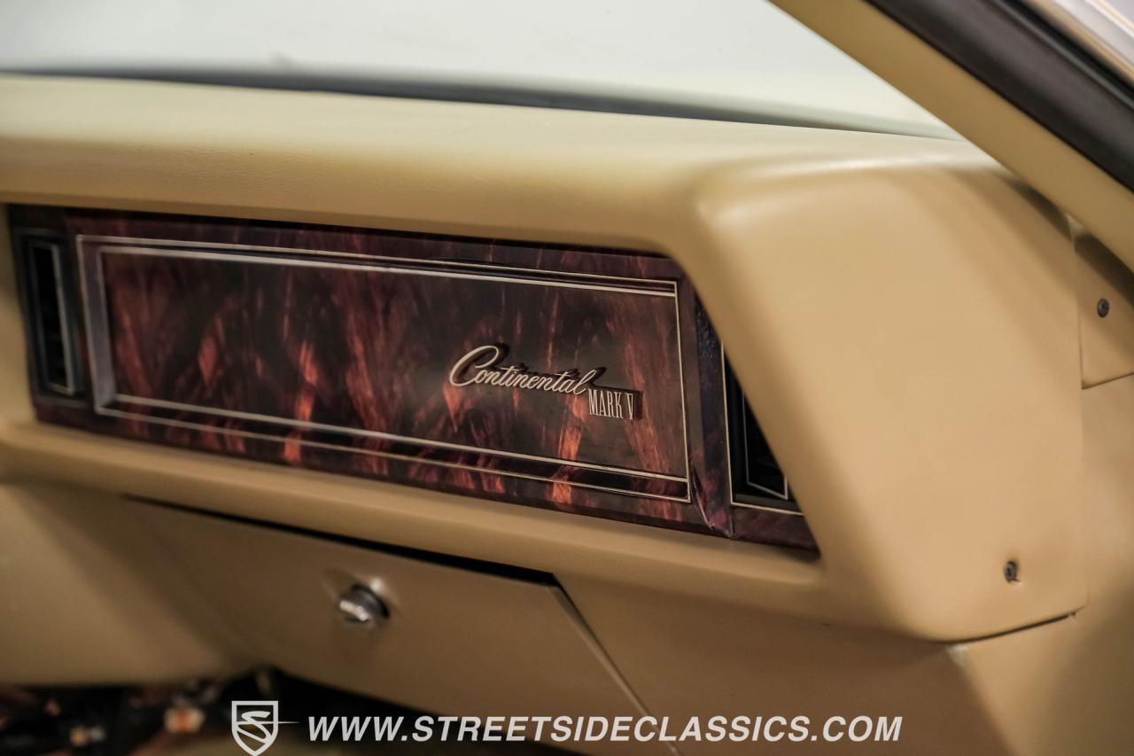 1979 Lincoln Continental Mark V Cartier Edition