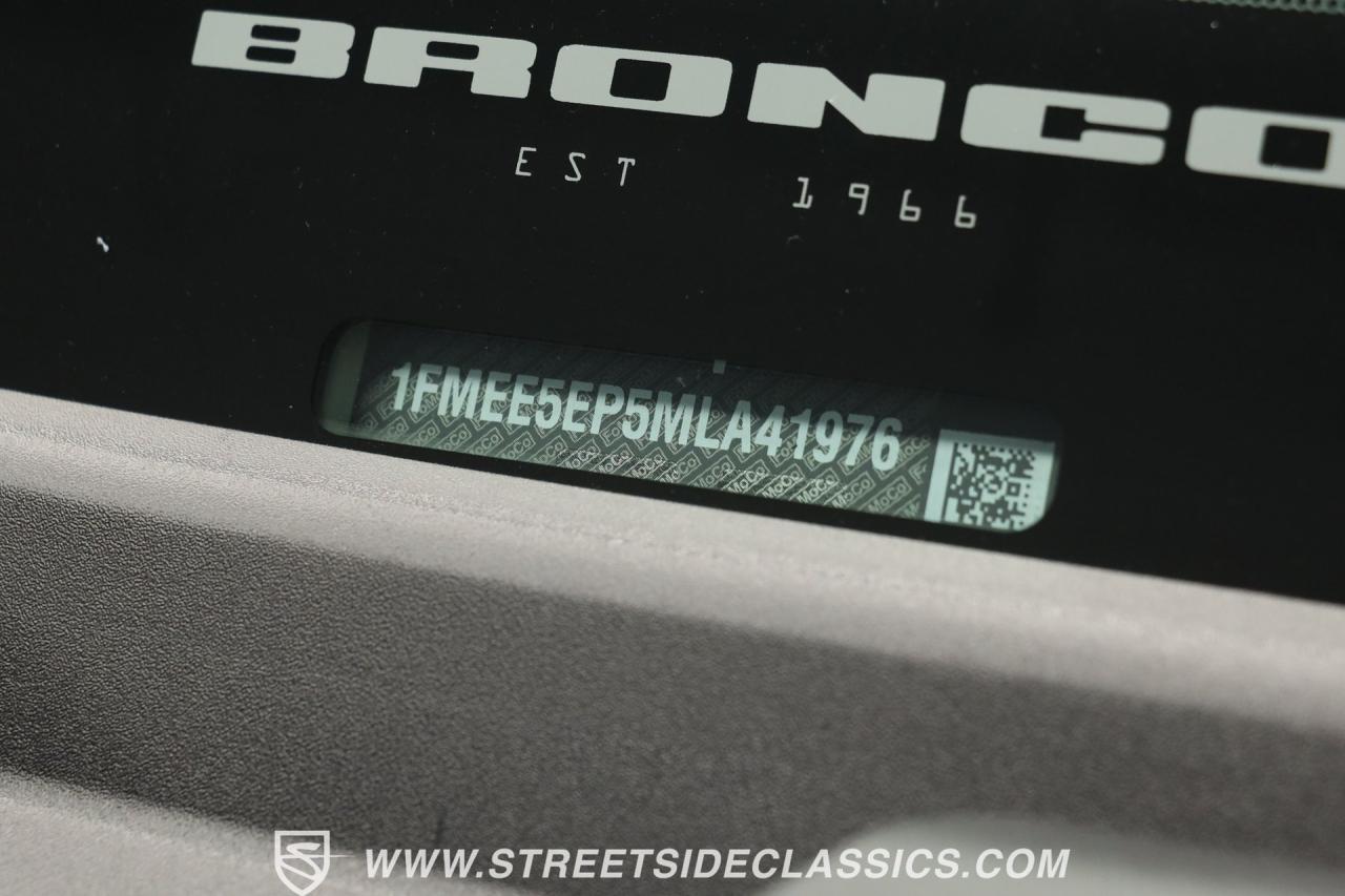 2021 Ford Bronco First Edition