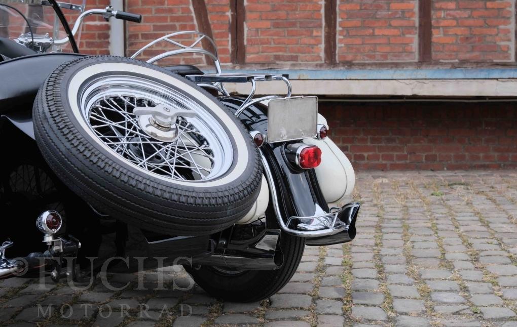 1959 Harley Davidson FLH Duo Glide Panhead Sidecar