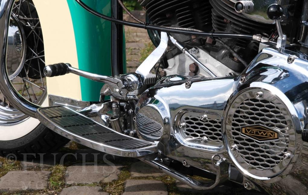 1970 Harley Davidson FLH Electra Glide Liberty sidecar