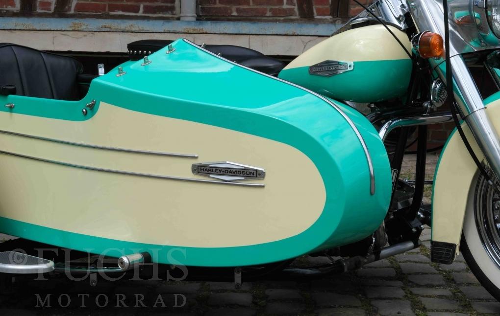 1970 Harley Davidson FLH Electra Glide Liberty sidecar