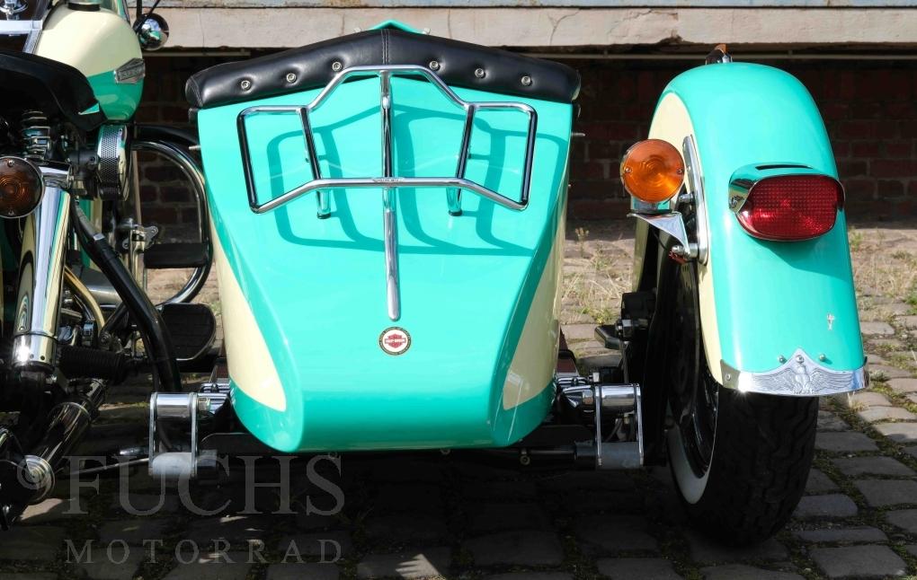 1970 Harley Davidson FLH Electra Glide Liberty sidecar