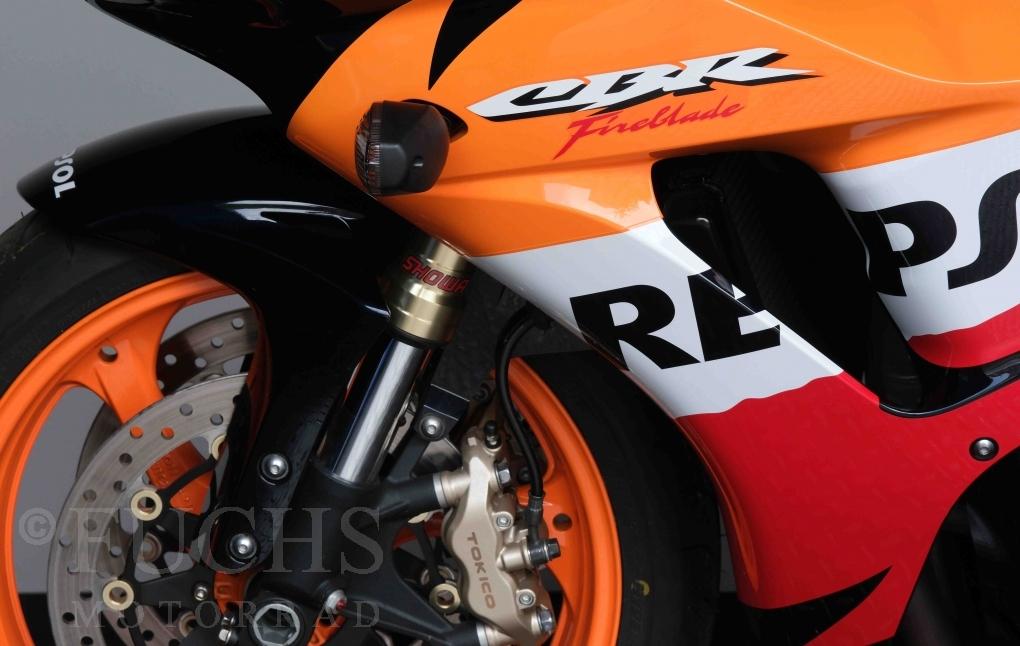 2008 Honda CBR 1000 RR Fireblade Repsol SC57 No. 961