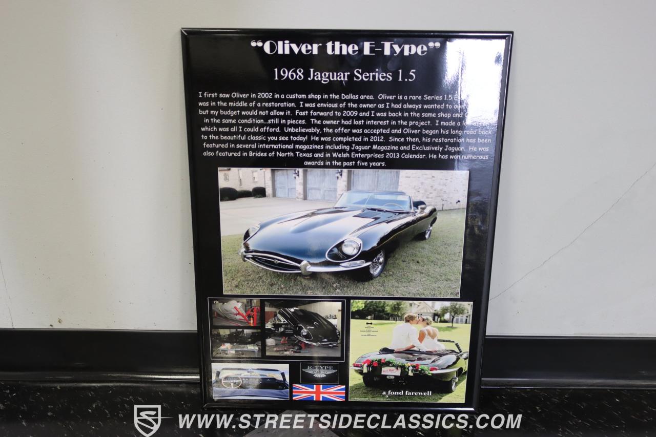 1968 Jaguar E-Type Series 1.5 Roadster