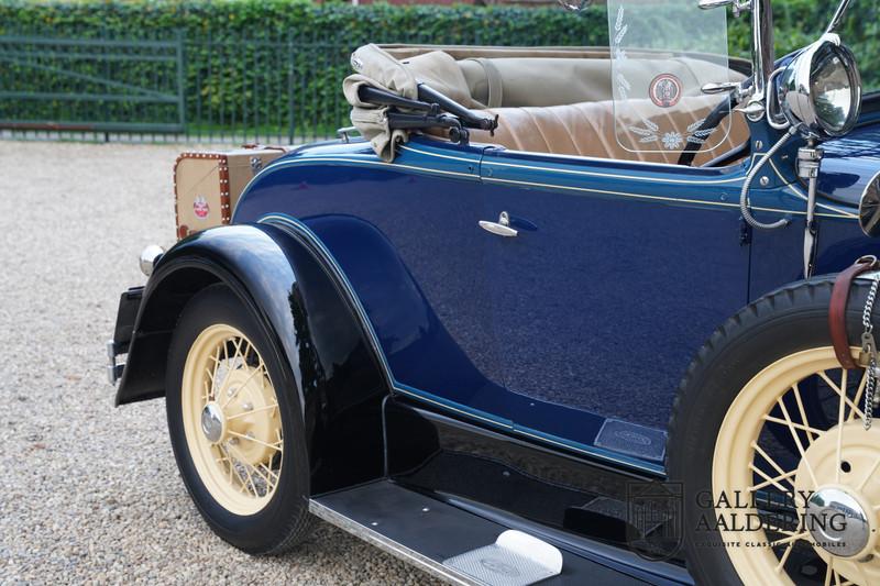 1931 Ford A Roadster de Luxe