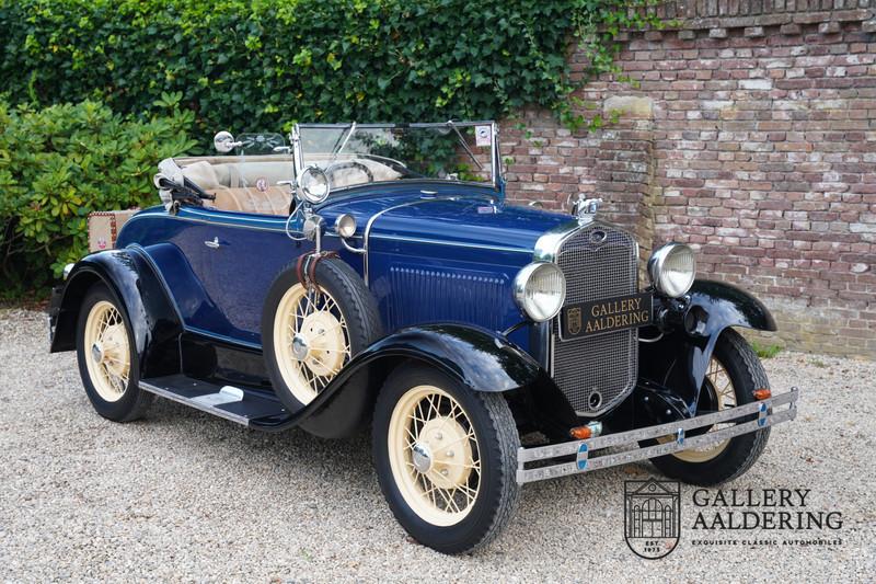 1931 Ford A Roadster de Luxe