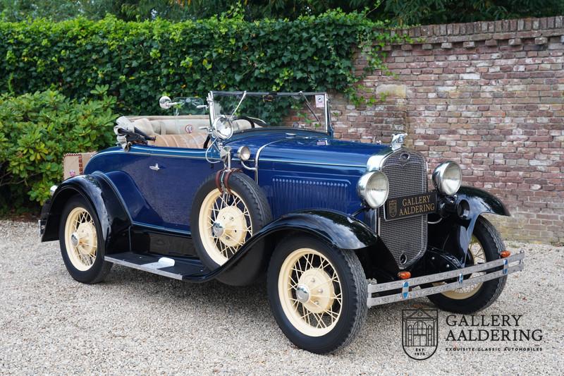 1931 Ford A Roadster de Luxe