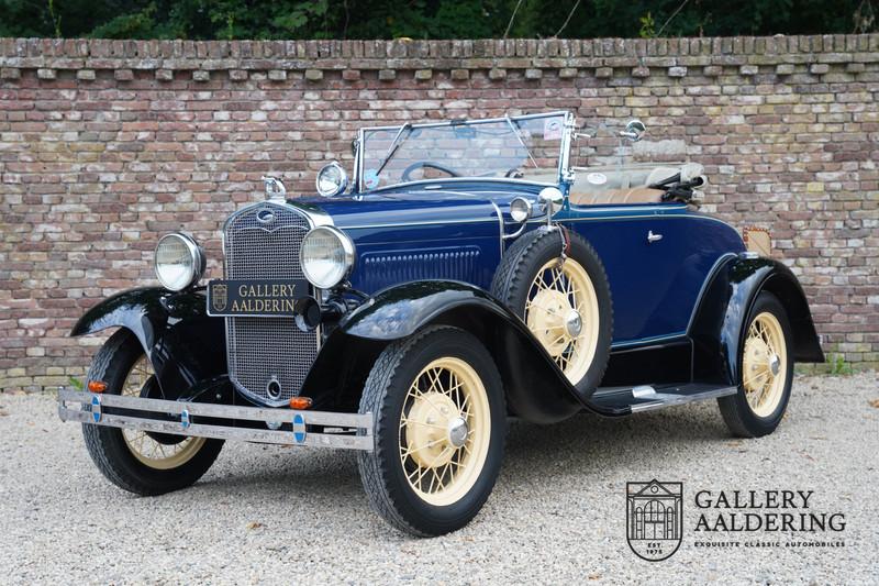 1931 Ford A Roadster de Luxe