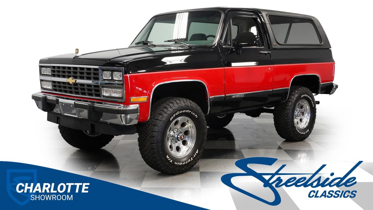 1990 Chevrolet Blazer K5 4X4 Silverado