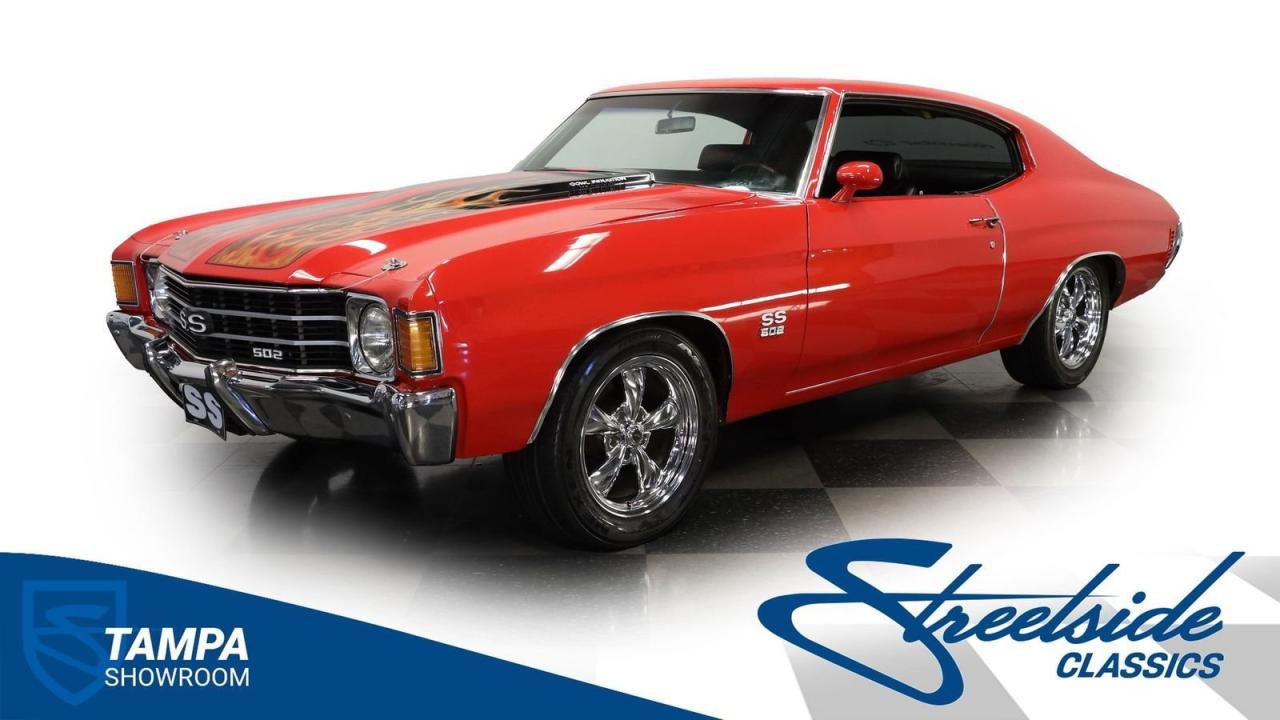 1972 Chevrolet Chevelle SS Tribute 502 Restomod