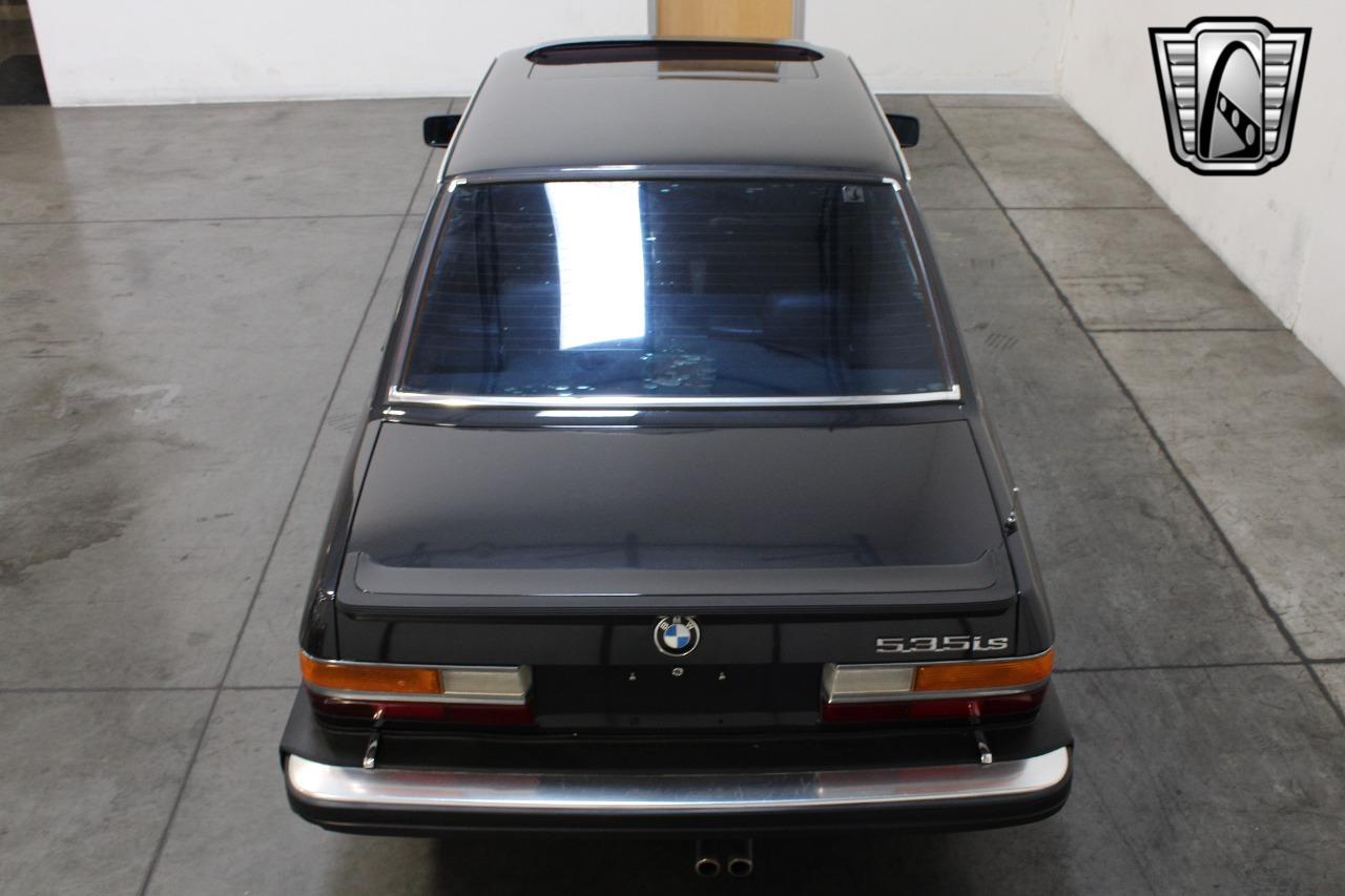 1987 BMW 535i/535is