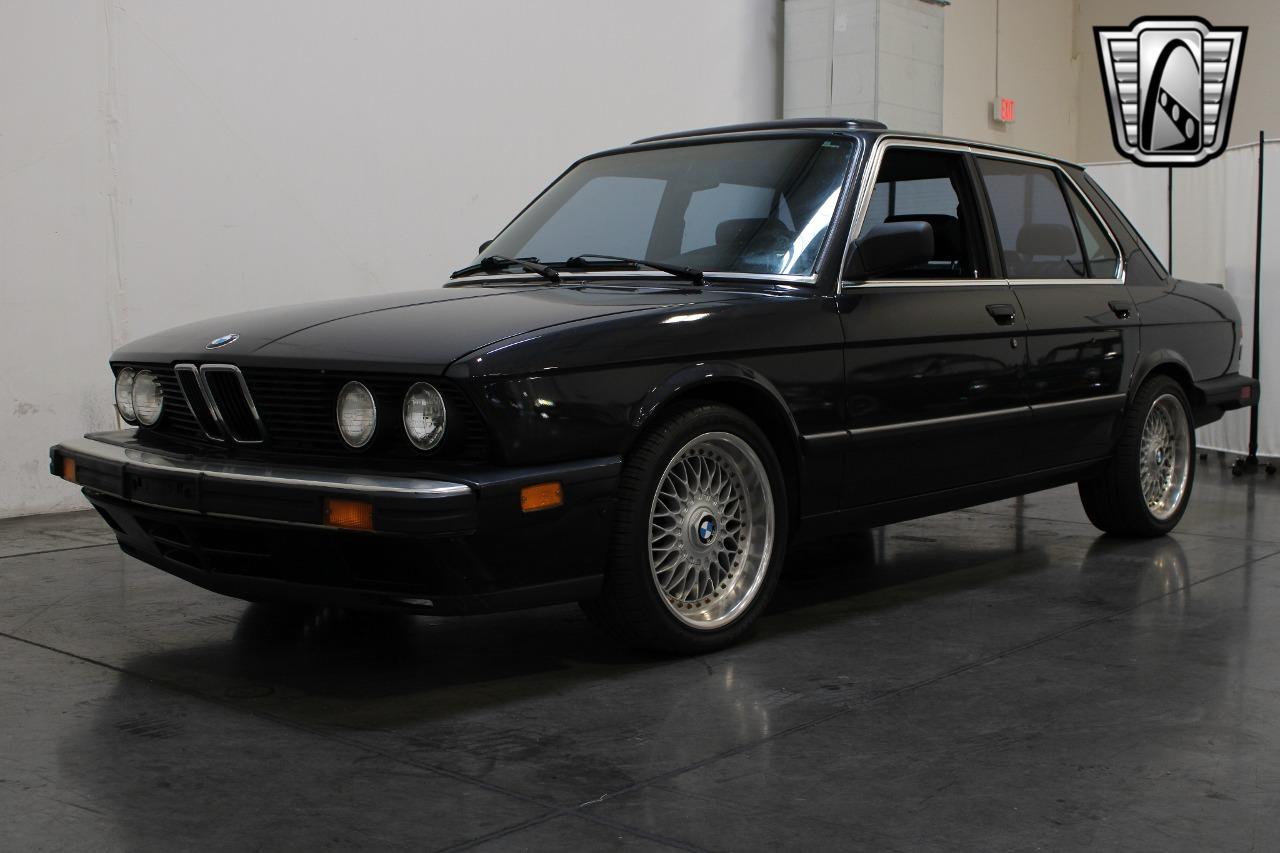 1987 BMW 535i/535is