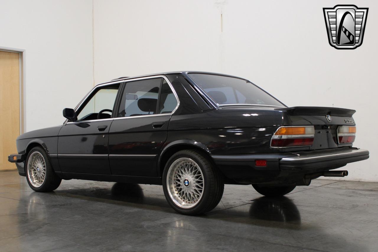 1987 BMW 535i/535is