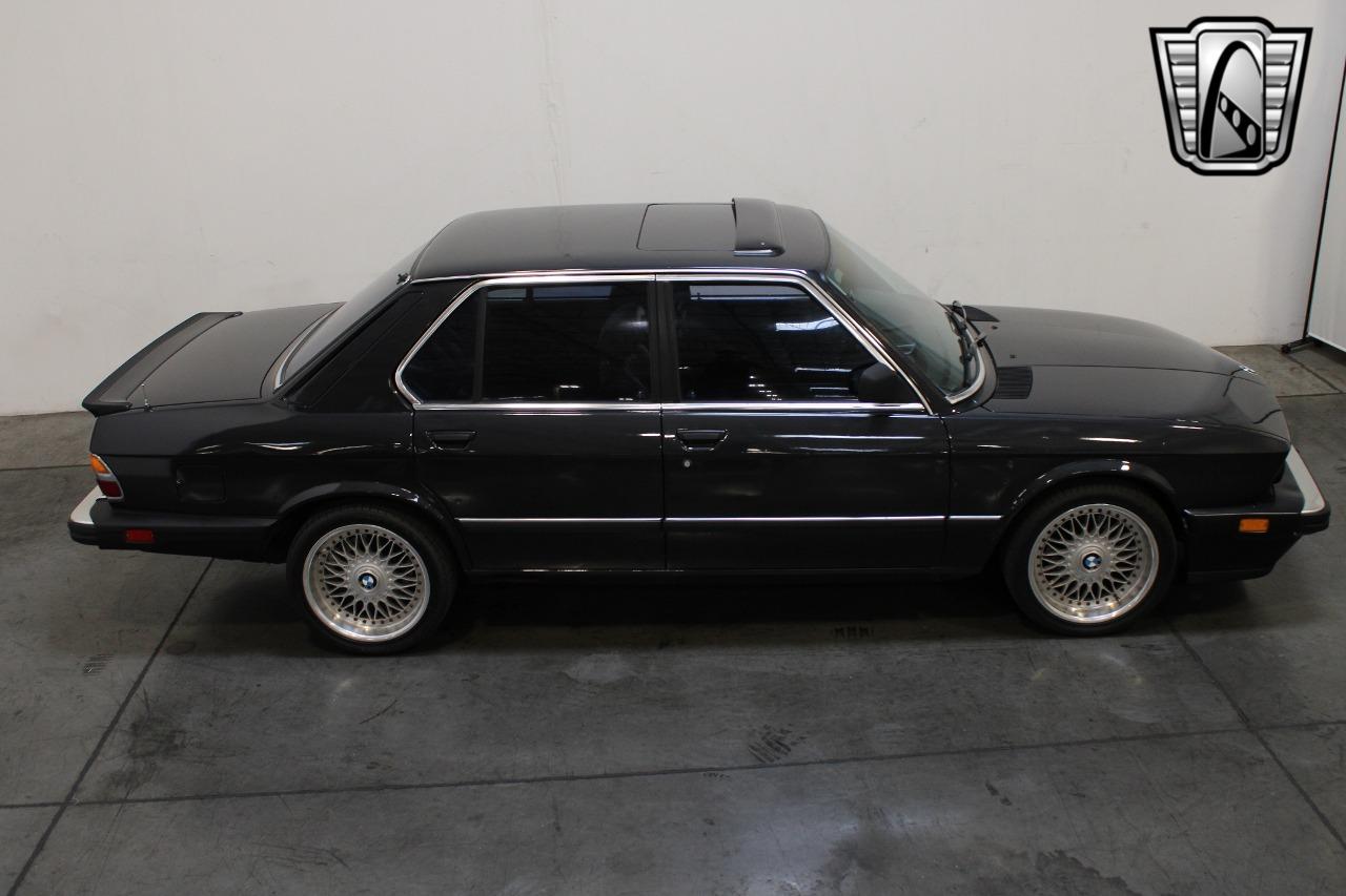 1987 BMW 535i/535is