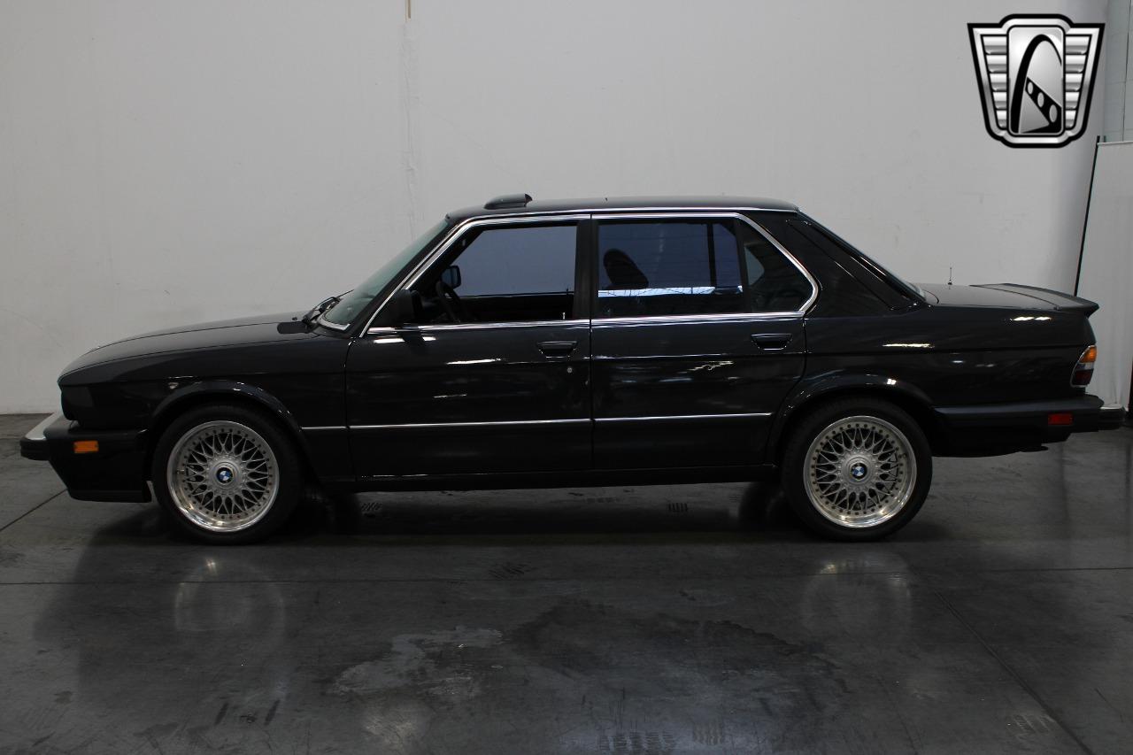 1987 BMW 535i/535is