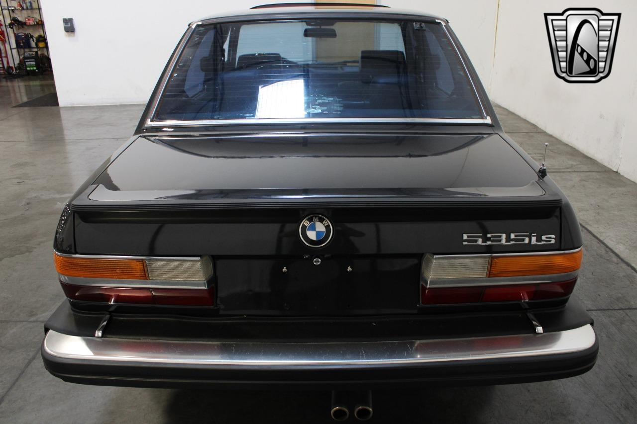 1987 BMW 535i/535is