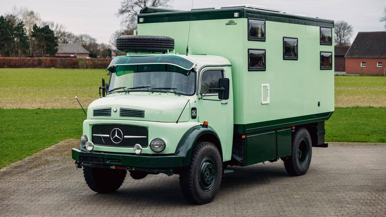 1974 Mercedes - Benz LA 1113 B Variomobil Motor Home