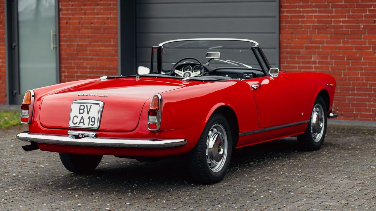 1966 Alfa Romeo 2600 Spider