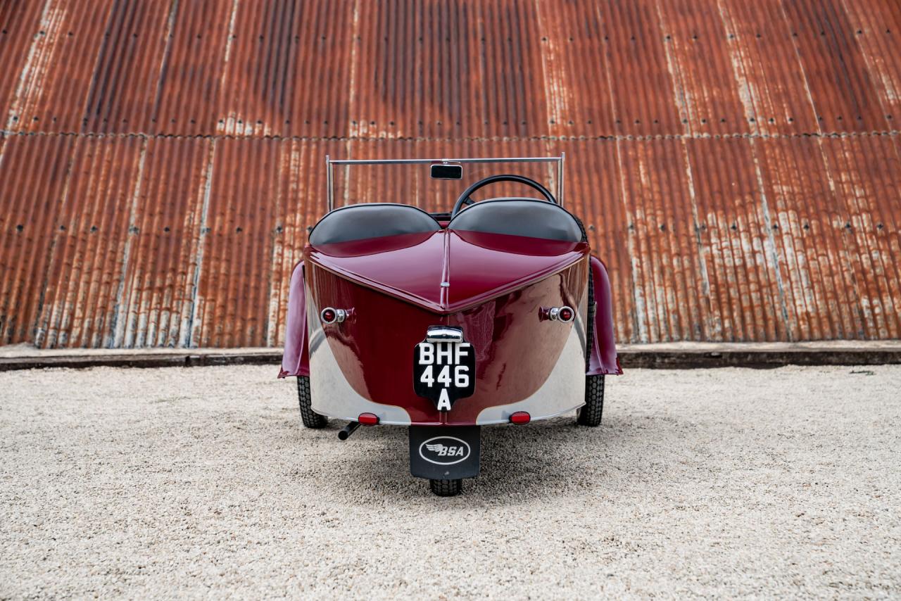 1934 BSA Car Storage In The Cotswolds