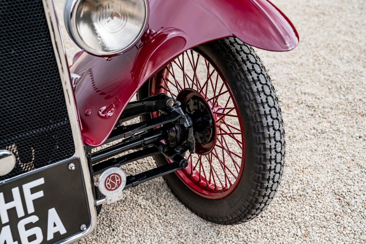 1934 BSA Car Storage In The Cotswolds