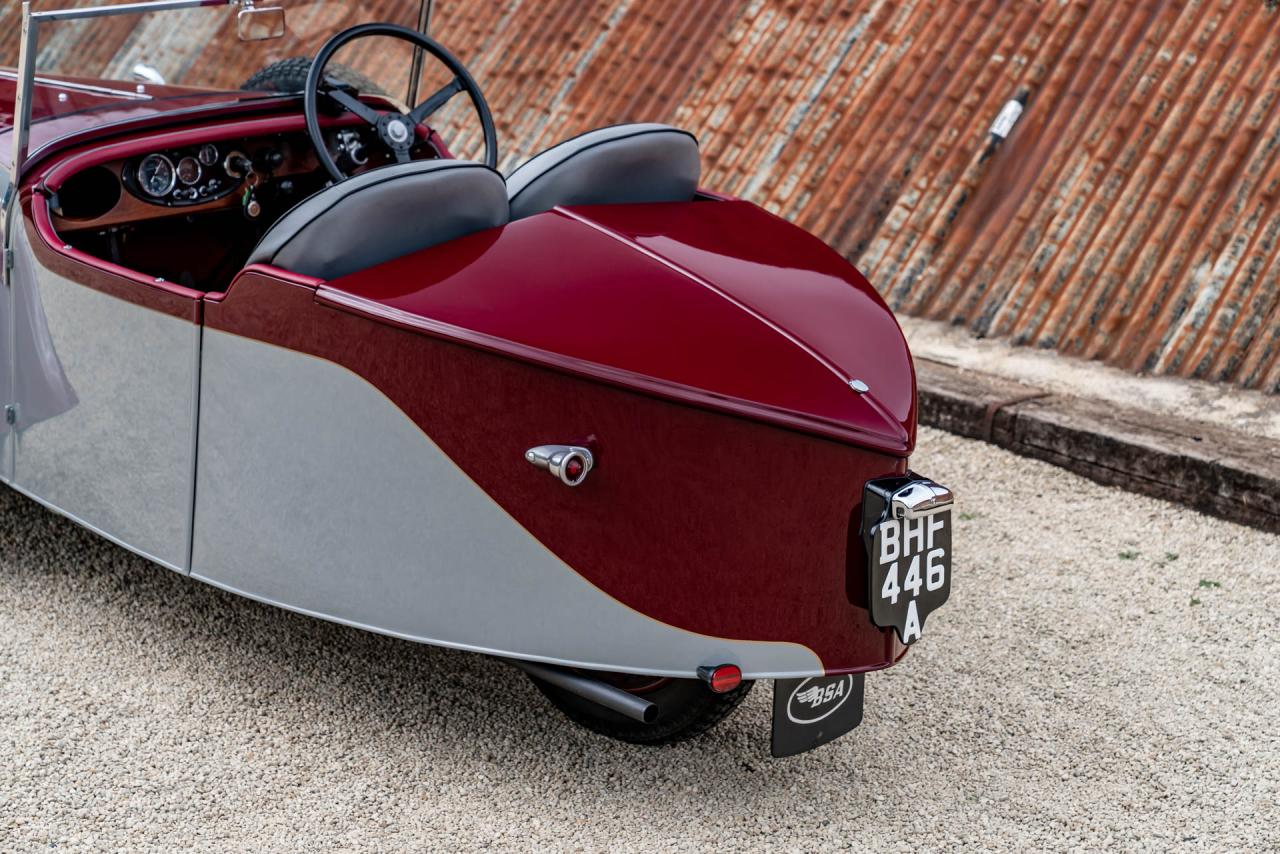 1934 BSA Car Storage In The Cotswolds