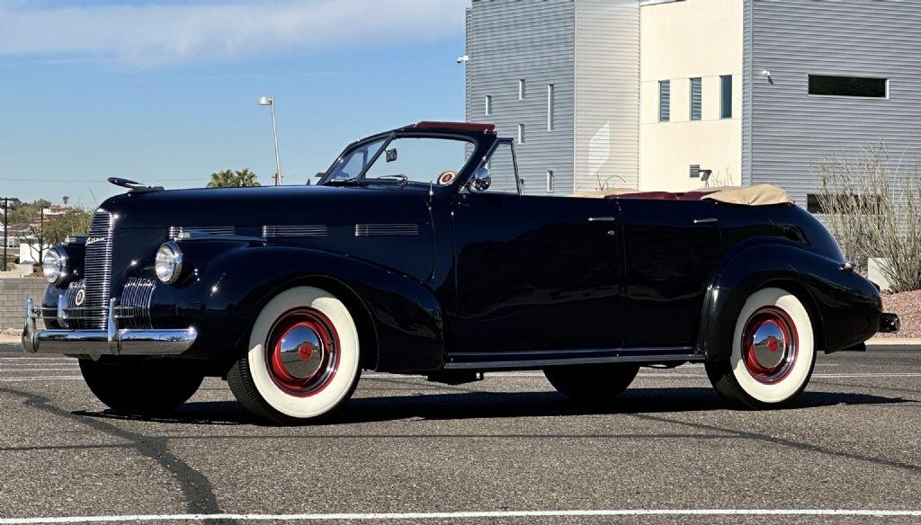 1940 Cadillac Lasalle Model 52 Convertible Sedan