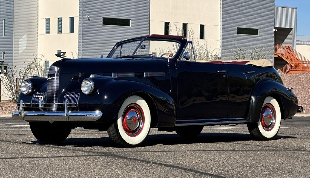 1940 Cadillac Lasalle Model 52 Convertible Sedan