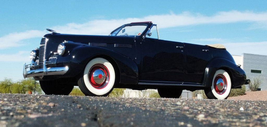 1940 Cadillac Lasalle Model 52 Convertible Sedan