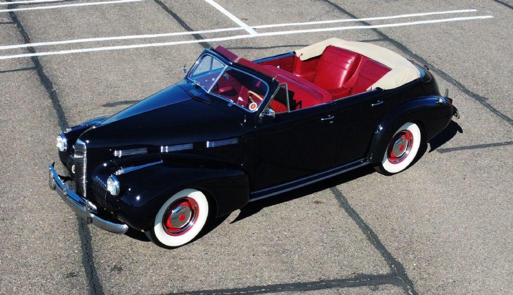 1940 Cadillac Lasalle Model 52 Convertible Sedan