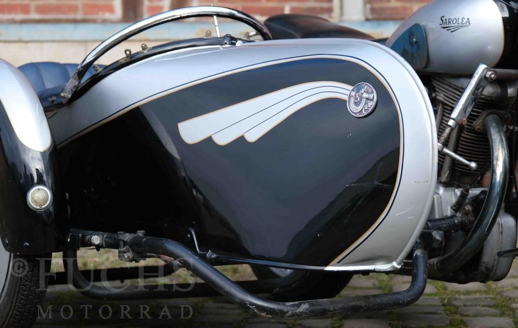 1953 Sarolea 600 cc Grand Tourisme sidecar