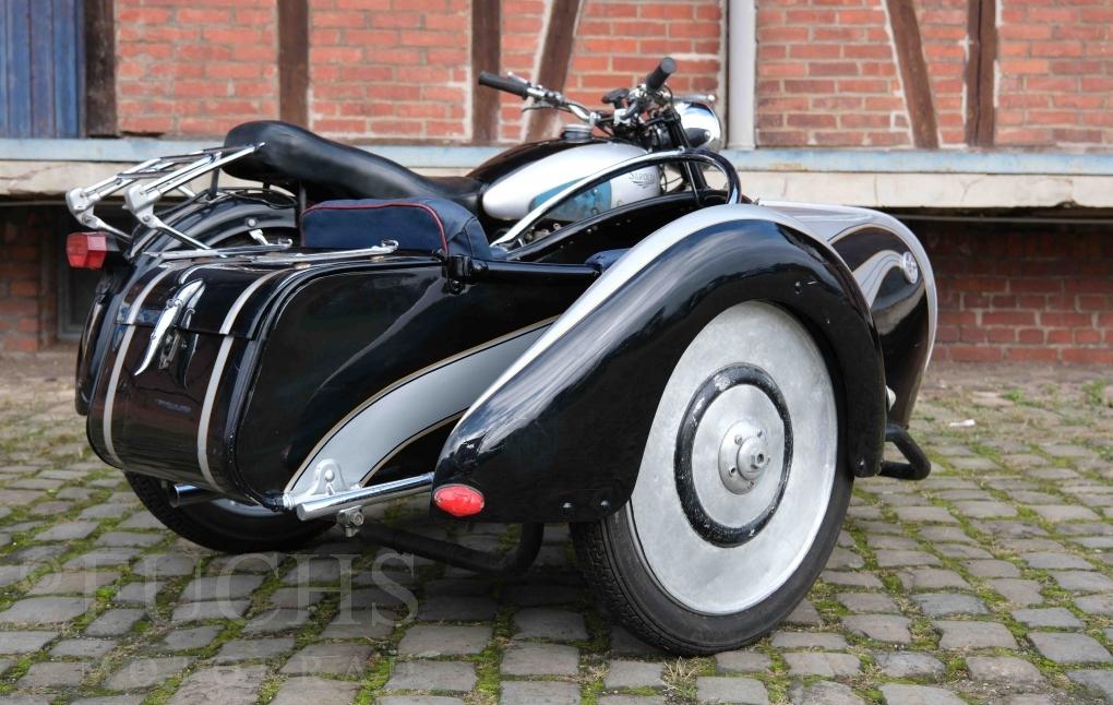 1953 Sarolea 600 cc Grand Tourisme sidecar