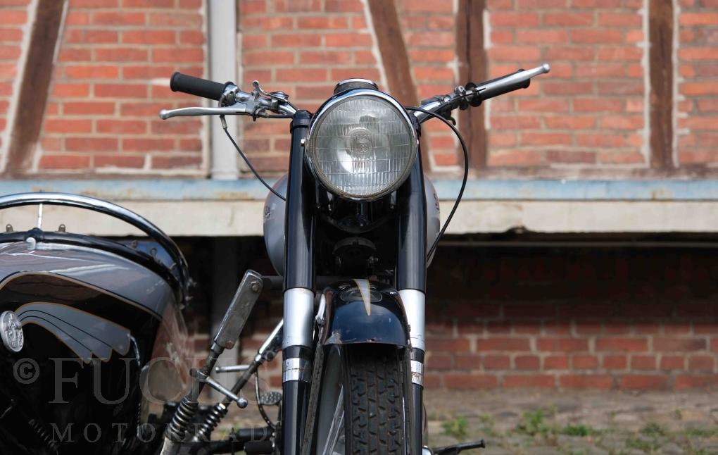 1953 Sarolea 600 cc Grand Tourisme sidecar