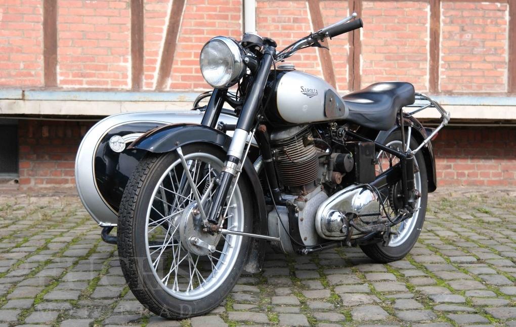 1953 Sarolea 600 cc Grand Tourisme sidecar