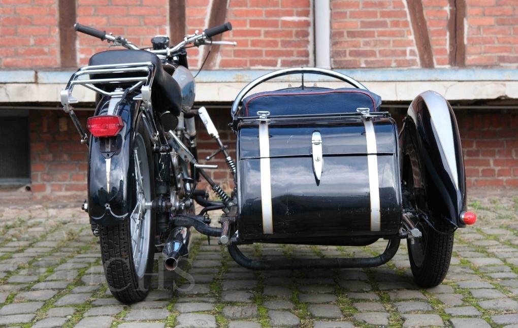 1953 Sarolea 600 cc Grand Tourisme sidecar