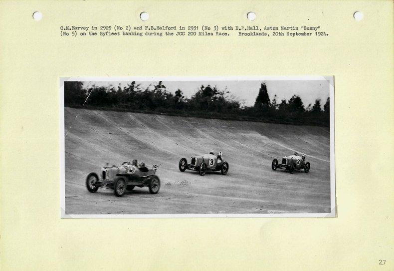 1924 Alvis 200 Miles Racing Car