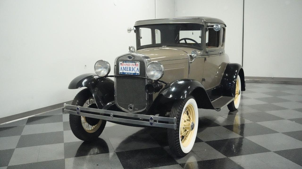 1930 Ford Model A 5 Window Rumble Seat Coupe